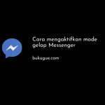 Cara mengaktifkan mode gelap di Messenger