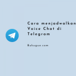 Cara menjadwalkan Voice Chat di Telegram