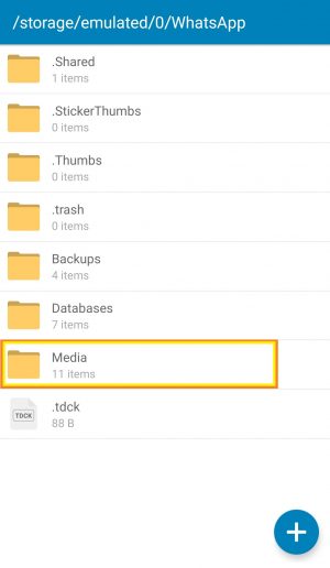 Cara agar media WhatsApp tidak tersimpan di galeri 16 masuk ke folder media