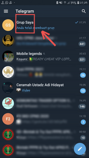 Cara memulai ataupun bergabung voice chat Telegram 1 Aplikasi Chat Telegram