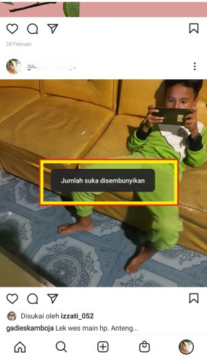 Cara menyembunyikan jumlah like di Instagram 4 Cara menyembunyikan jumlah like di instagram