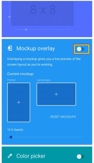 Cara Mengganti Background Layar Utama WhatsApp 2 aktifkan mockup overlay