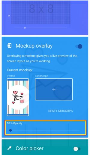 Cara Mengganti Background Layar Utama WhatsApp 5 atur opacity gambar