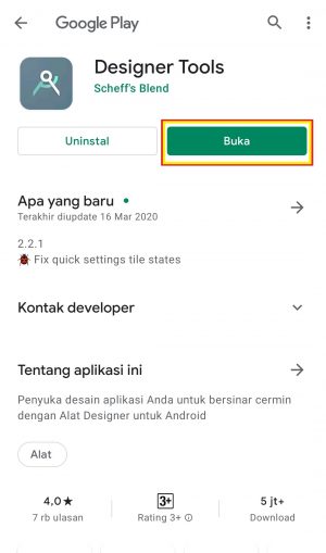 Cara Mengganti Background Layar Utama WhatsApp 1 buka aplikasi Designer Tools