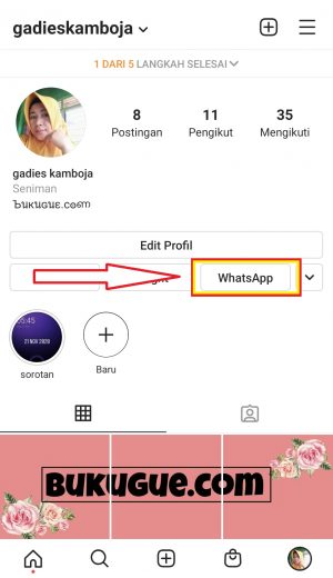 Cara Menambahkan Tombol WhatsApp di Instagram 11 hasil tombol whatsapp
