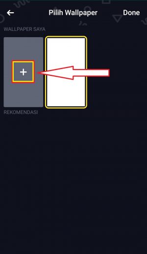 Cara Mengganti Background Layar Utama WhatsApp 11 ketuk ikon plus