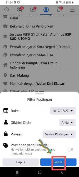 Cara mencari postingan lama kita di Facebook (bisa berdasarkan tahun) 34 Cara melihat postingan lama fb