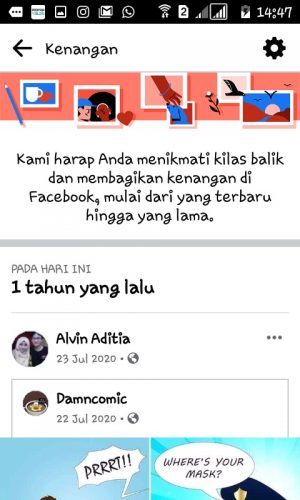 Cara melihat semua kenangan di Facebook (bisa selain hari ini) 8 Halaman Kenangan