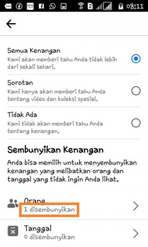 Cara melihat semua kenangan di Facebook (bisa selain hari ini) 37 1 orang berhasil diblokir.