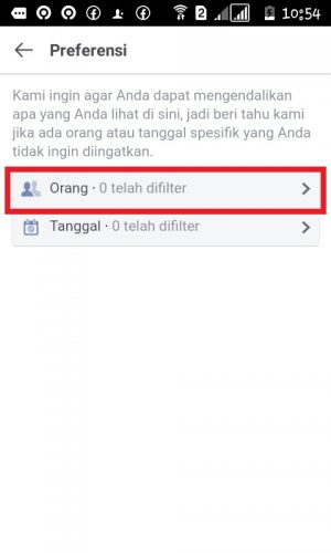 Cara melihat semua kenangan di Facebook (bisa selain hari ini) 64 Tap "Orang".