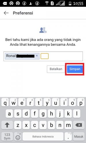 Cara melihat semua kenangan di Facebook (bisa selain hari ini) 69 Tap "Simpan".