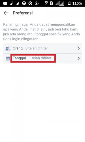 Cara melihat semua kenangan di Facebook (bisa selain hari ini) 80 Kembali ke halaman "Preferensi".