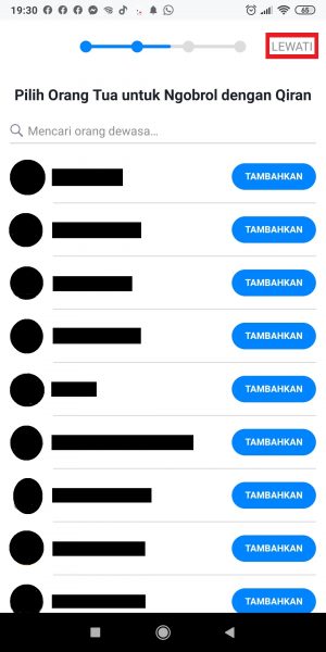 Cara Membuat Akun Messenger Kids Untuk Anak 22 Tap "Lewati" sekali lagi.