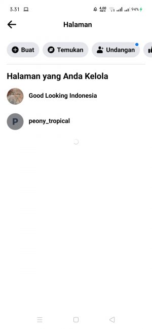 Cara menghapus halaman yang kita buat di Facebook 8 Pilih dak tekan "hasil"