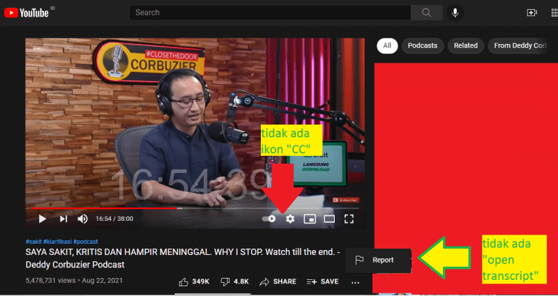 Cara transkrip video Youtube yang tidak ada subtitle 4 Cara transkrip video Youtube yang tidak ada subtitle 3