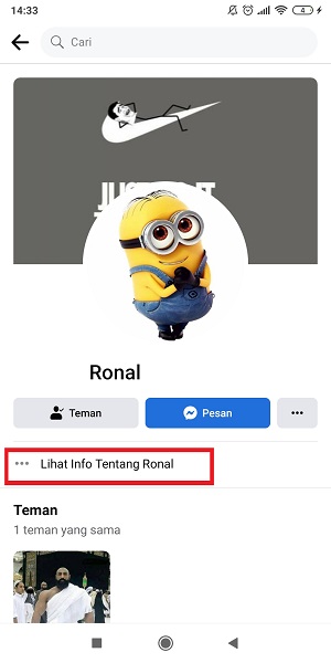 Cara Melihat Tanggal Lahir di Facebook (Sendiri ataupun Orang lain) 8 Tap "Lihat Info Tentang ...".