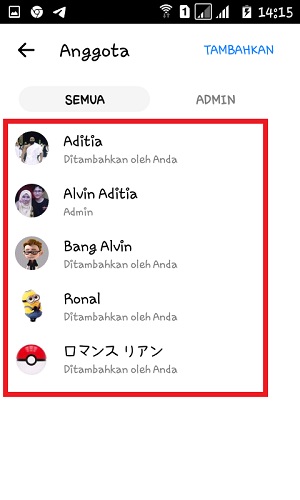 Cara Menghapus Permanen Grup di Messenger (Panduan lengkap) 4 Tap salah satu anggota grup.