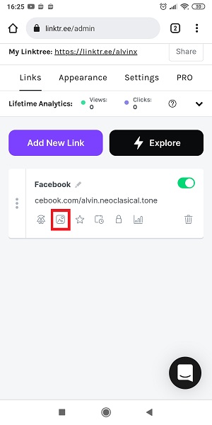 Apa itu Linktree? Bagaimana Mengatur dan Menggunakan Linktree 33 Tap icon “thumbnail” di bawah “Url”.