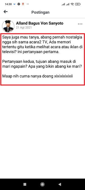 Cara Melihat Status Yang Kita Like di Facebook 36 Tampilan komentar yang telah di like.