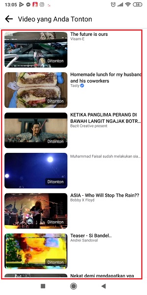Cara Melihat Semua Video Yang Pernah Ditonton di Facebook 5 Kamu akan melihat semua video yang pernah kamu tonton.