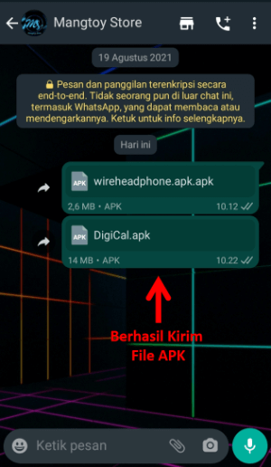 Cara Mengirim Aplikasi lewat WhatsApp (Lengkap dan simpel) 13 Berhasil Kirim File APK Lewat Files by Google