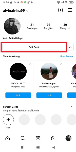 Apa itu Linktree? Bagaimana Mengatur dan Menggunakan Linktree 67 Tap “Edit Profil”.