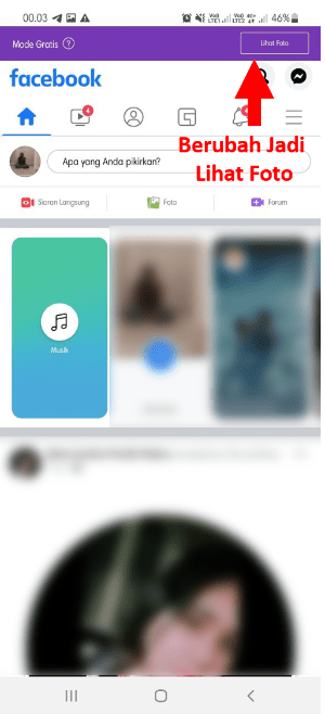 Cara mengaktifkan Facebook mode gratis (atau kembali ke mode data) 5 Berhasil Masuk Mode Gratis di Facebook Reguler