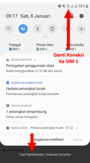 Cara mengaktifkan Facebook mode gratis (atau kembali ke mode data) 6 Aktifkan Koneksi Telkomsel